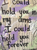 RAY LAMONTAGNE "I could hold you in my arms I could hold you forever" - ART