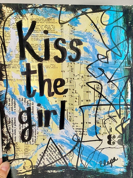 THE LITTLE MERMAID "Kiss the girl" - CANVAS