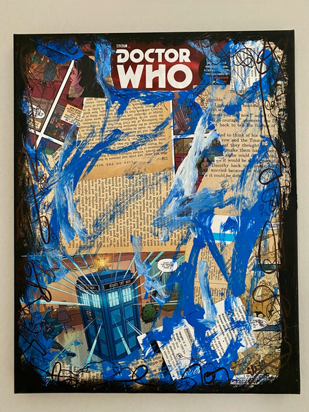 DOCTOR WHO - Personalized Comic Book CANVAS