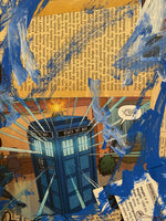 DOCTOR WHO - Personalized Comic Book CANVAS