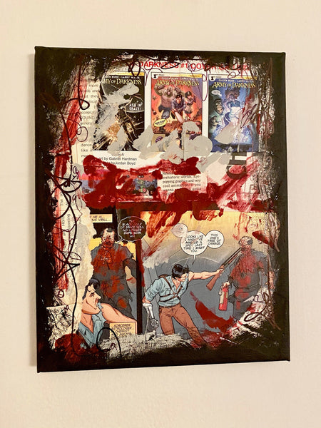 ARMY OF DARKNESS - Personalized Comic Book CANVAS