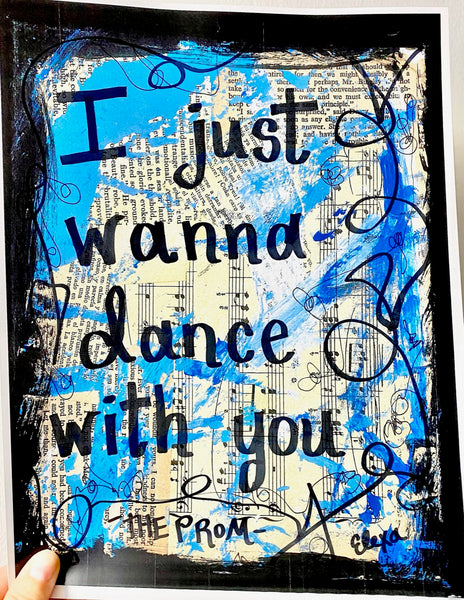 THE PROM "I just wanna dance with you" - CANVAS