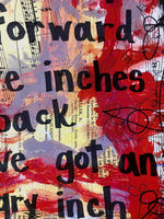 HEDWIG AND THE ANGRY INCH "Six inches forward, five inches back" - ART