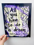 DREAMGIRLS "All you have to do is dream" - ART PRINT