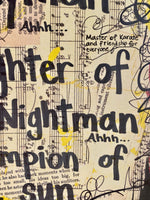 ALWAYS SUNNY IN PHILADELPHIA "Dayman ahh.. Fighter of the Nightman" - ART