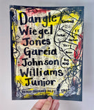 RENO 911 "Dangle Wiegel Jones Garcia Johnson Williams Junior" - ART