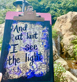 TANGLED "And at last I see the light" - CANVAS