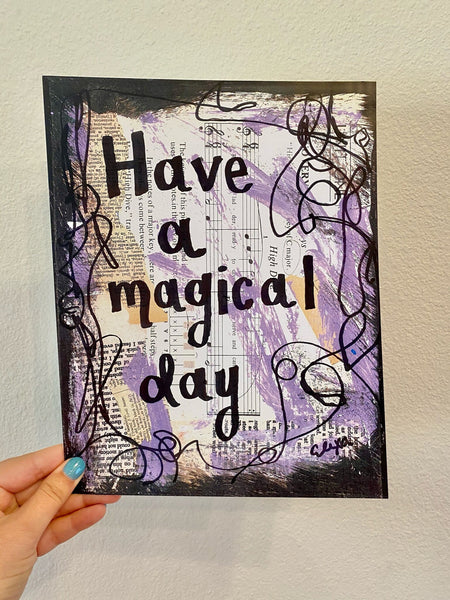 DISNEYLAND "Have a magical day" - ART