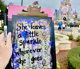 TINKERBELL "She leaves a little sparkle wherever she goes" - CANVAS