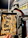 THE MANDALORIAN "This is the way" - CANVAS