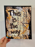 THE MANDALORIAN "This is the way" - CANVAS
