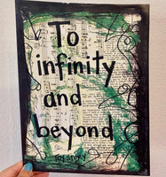 TOY STORY "To infinity and beyond" - CANVAS
