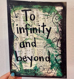 TOY STORY "To infinity and beyond" - CANVAS