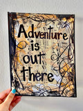 UP "Adventure is out there" - CANVAS