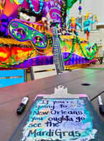 MARDI GRAS "If you're going to New Orleans you oughta go see the Mardi Gras" - ART