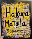 THE LION KING "Hakuna Matata" - CANVAS