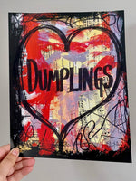FOOD "Dumplings" - CANVAS