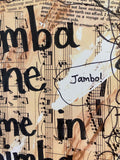 THE LION KING "Simba one come in Simba one" - CANVAS