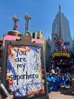 LOVE "You are my superhero" - ART