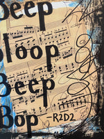 R2D2 "Beep Bloop Beep Bop" - ART