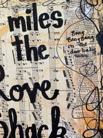 B52'S "15 miles to the love shack" - ART