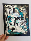 RAYA AND THE LAST DRAGON "Fill the world with light" - CANVAS
