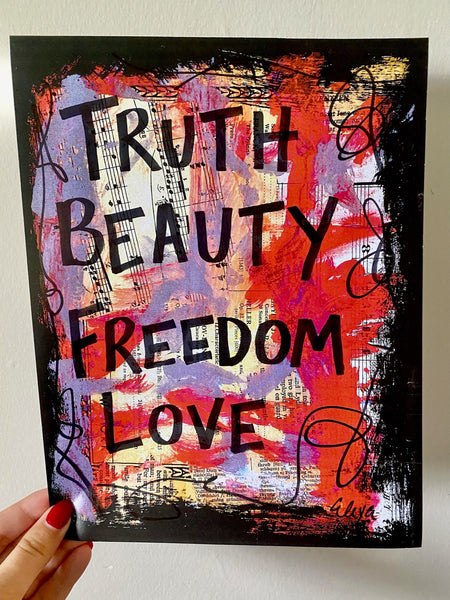 MOULIN ROUGE! "Truth Beauty Freedom Love" - ART