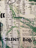 CLERKS "Silent Bob" - ART PRINT
