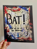 WHAT WE DO IN THE SHADOWS "BAT!" - CANVAS