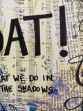 WHAT WE DO IN THE SHADOWS "Bat!" - ART