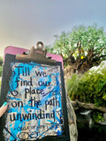 THE LION KING "Till we find our place on the path unwinding" - CANVAS