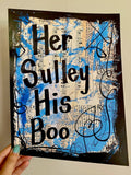 MONSTERS INC. "Her Sulley his Boo" - CANVAS