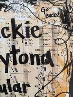 WHAT WE DO IN THE SHADOWS "Jackie Daytona Regular Human Bartender" - CANVAS