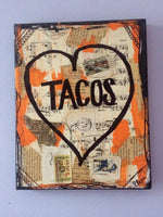 FOOD "Tacos" - CANVAS