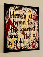 FLORIDA STATE UNIVERSITY “Here’s a Hymn to the Garnet and the Gold” - ART