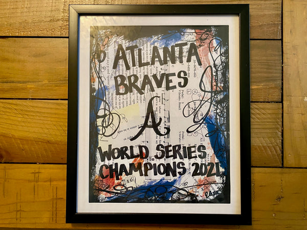 Atlanta Braves 2021 World Series Champions Official Commemorative Book