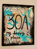 FLORIDA "30A, My Happy Place” - CANVAS