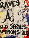 ATLANTA BRAVES “World Series Champions 2021” - CANVAS