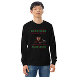 Santa Clause Elf Bernard Disney world Christmas shirt winter mens womens clothing Unisex organic sweatshirt