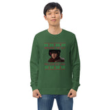 Santa Clause Elf Bernard Disney world Christmas shirt winter mens womens clothing Unisex organic sweatshirt