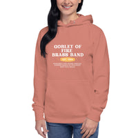 Goblet of fire brass band Harry Potter inspired book Unisex Hoodie