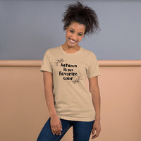 Autumn is my favorite color women's shirt Unisex t-shirt